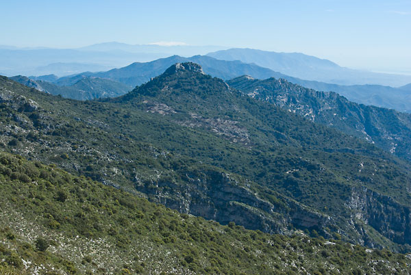 Blick auf die Sierra Nevada