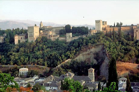 Foto der Alhambra in Granada